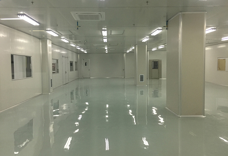 汽車電子行業十萬級無塵車間裝修